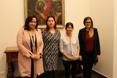 Luppy Aguirre, María Fernanda Juppet, Mariana Valenzuela, Nicole Buratovich
