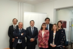 Procurador Fiscal de San Miguel junto a equipo de Seremi de Bienes Nacionales